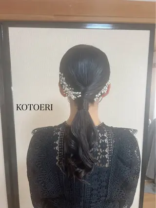 ヘアアレンジ 小林 千恵のヘアスタイル
