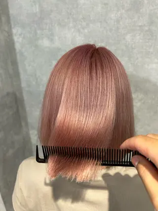 ショート 最新ケアカラー 髪質改善YUTOのヘアスタイル