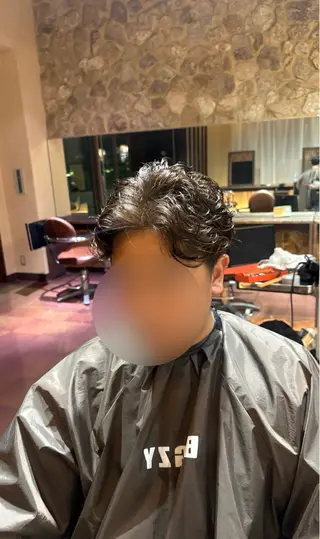 パーマ メンズ bagzy八幡店所属・都竹 由里子のヘアスタイル