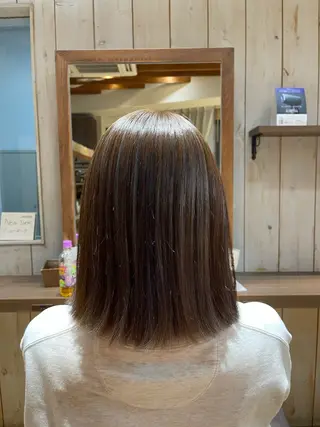 カラー セピアージュアン所属・バヤラー バイガルマーのヘアスタイル