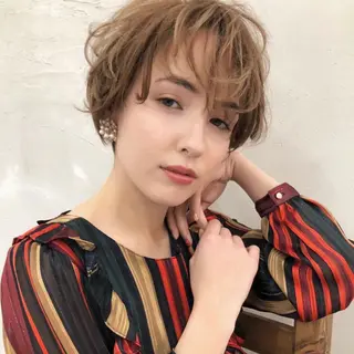 ショート パーマ 似合わせショート kengoのヘアスタイル