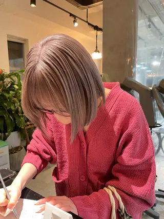 カラー 透明感🎀艶髪 💞まいか🎶のヘアスタイル