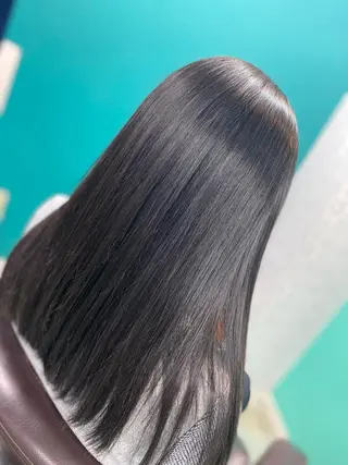 ロング 佐々木 菜摘のヘアスタイル