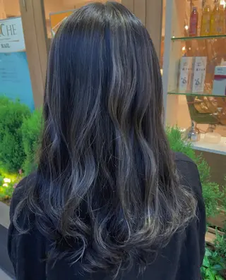 セミロング カラー 🤍透明感/韓国風 🤍サクラギヒトミのヘアスタイル