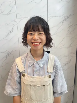 ミディアム miu /透明感カラーのヘアスタイル