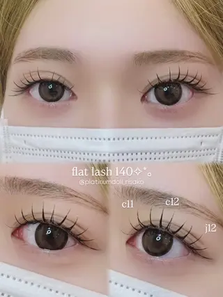 マツエク・マツパ 韓国風束感まつ毛 天王寺✧Risakoのマツエク・マツパデザイン