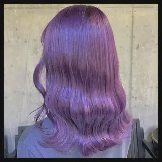 ミディアム カラー パーマ ヘアアレンジ メンズ キッズ ネイル マツエク・マツパ アイブロウ ☃️髪質改善🉐割✨ ❄️“ever”❄️のヘアスタイル