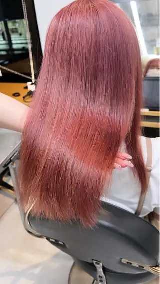 カラー HONO/韓国 🇰🇷大阪エクステのヘアスタイル