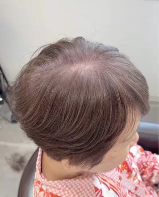 ショート カラー Bonheur  KAWANISHI所属・ノンダメージ 🥑mikubanのヘアスタイル