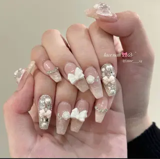 ネイル Lee Nails チップ長さだし専門店のネイルデザイン