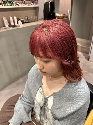 ロング カラー 韓国風/オシャレ /縮毛矯正/滝口琴未のヘアスタイル