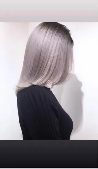 ショート カラー 阿見 大成のヘアスタイル