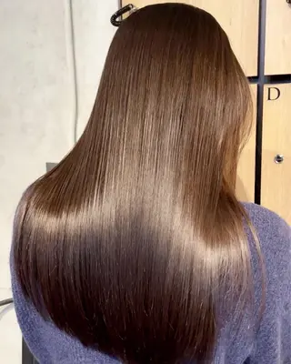 ロング 髪質改善jewelbox 〜私のトリートメント〜 東梅田店所属・髪質改善/ボブ/梅田 runa_ニュアンスのヘアスタイル