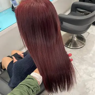 ロング カラー 中韓レイヤー/ ブラウン🤎はやとのヘアスタイル