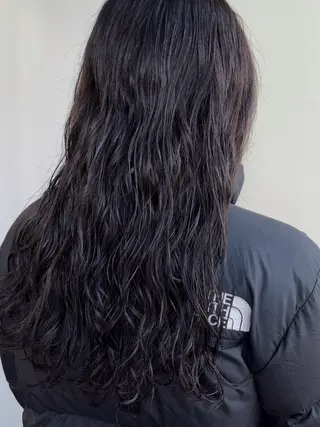 ロング パーマ 艶カラー/縮毛矯正/ ケア/アレンジ/桜悠のヘアスタイル