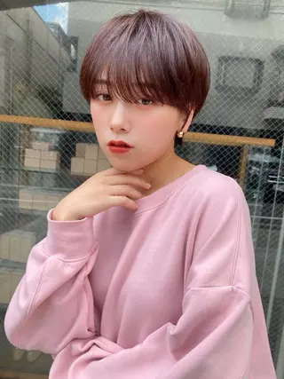 ショート 🫧似合わせショート ゴヤ🫧のヘアスタイル