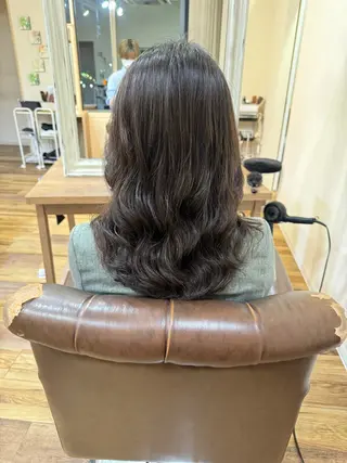 パーマ 染矢 優希のヘアスタイル