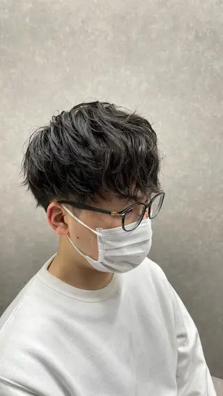 パーマ GO TODAYシェアサロン大名店所属・濵武 尚人のヘアスタイル