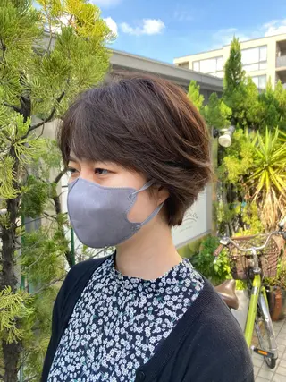 ショート 寺田 ゆりのヘアスタイル