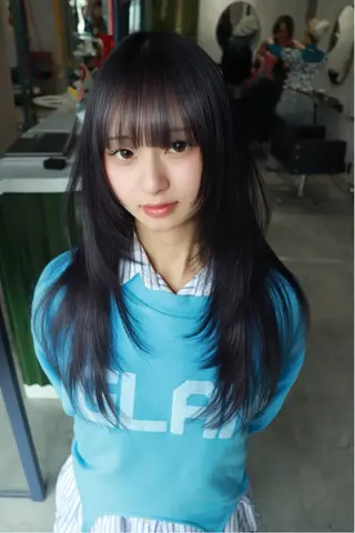 ロング 🧡色落ちまで2度綺 麗なカラー🧡ヨシキのヘアスタイル