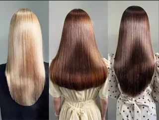 セミロング youres hair恵比寿本店所属・縮毛矯正×レイヤー カット/飯田 輝のヘアスタイル