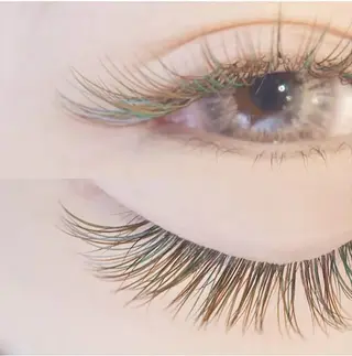 カラー マツエク・マツパ NATURE MIYUのマツエク・マツパデザイン