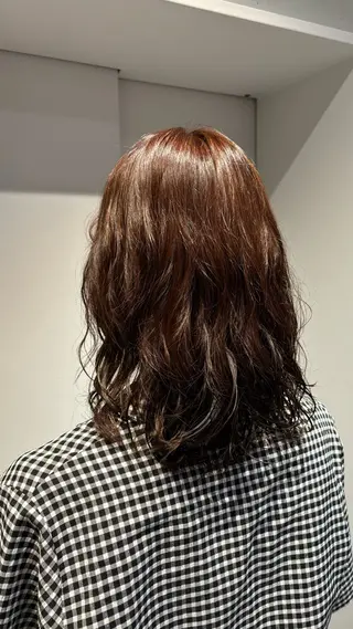 カラー りあの🎀 /暖色カラー🍒のヘアスタイル