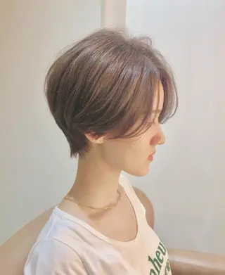 ショート カラー エターナル所属・髪質改善特化 谷口祐綺のヘアスタイル