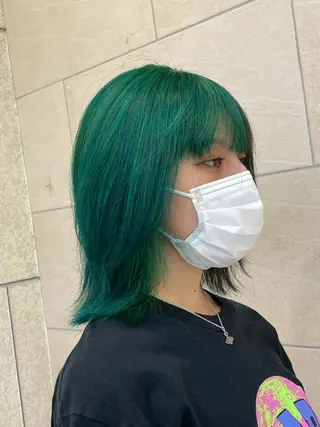 セミロング mee.表参道所属・ボブ/ショート /パーマ/shinのヘアスタイル