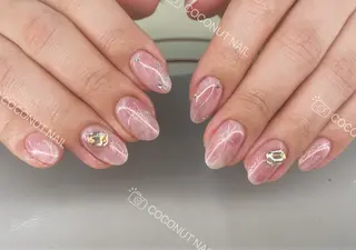 ネイル 神田 ココナッツのネイルデザイン