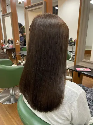 セミロング Hair salon Reve〜レーヴ〜所属・髪質改善・美髪矯正 特化型美容師・北野のヘアスタイル