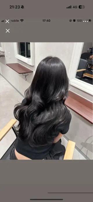 セミロング カラー VIEW YOKOHAMA所属・透明感カラー /kana🤍のヘアスタイル