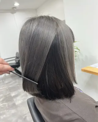 ミディアム カラー 透明感◎ / 艶髪 / 森田のヘアスタイル