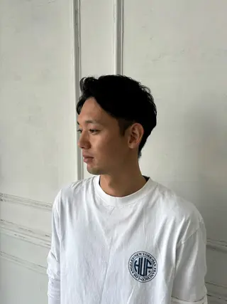 メンズ MaisonHALU 松浦光咲のヘアスタイル