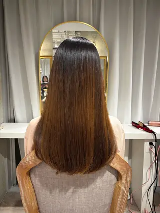 ロング 徳永 侑紀のヘアスタイル