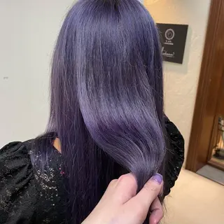 ロング カラー ヘアアレンジ maoブリーチ無し 似合わせカラーのヘアスタイル