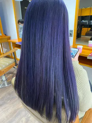 ロング カラー Aust hair Mico（オースト ヘアー ミコ)所属・TOMOKO 髪質改善💫縮毛矯正のヘアスタイル