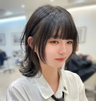 ミディアム ガレリアエレガンテ栄店所属・ウルフカット/ ハッシュカット/山路のヘアスタイル