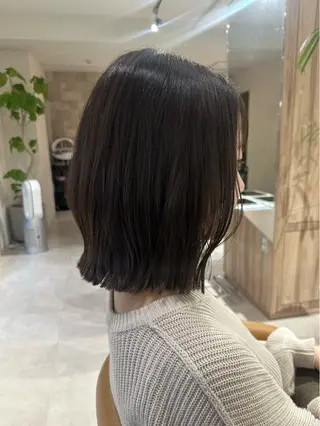 ミディアム 🎀似合わせカット/ ボブ/佐瀬千枝🎀のヘアスタイル