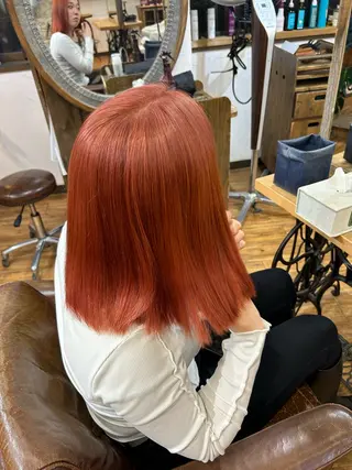 カラー ヘアアレンジ 180° OneEightyDegrees 中目黒所属・Himari 【ハイトーンカラー】のヘアスタイル