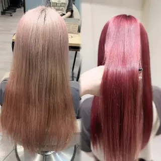 ロング カラー 💜小山田 愛美💜のヘアスタイル