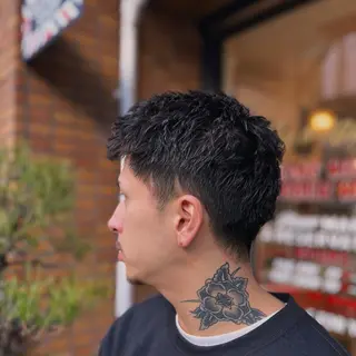 パーマ East Side Barber Shop所属・門岡 一沙のヘアスタイル
