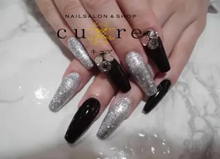 ロング ネイル ネイルサロン Cureのネイルデザイン