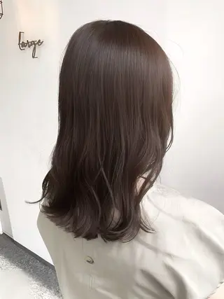 ミディアム カラー Large 都筑雅人のヘアスタイル