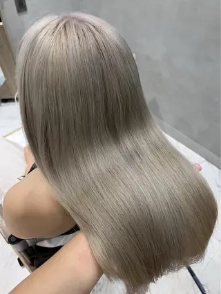 ロング カラー ハイトーン/韓国風/ 艶髪/吉祥寺のヘアスタイル