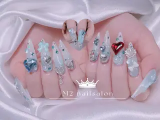 ネイル 長さだし専門店 M2　rikaのネイルデザイン