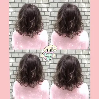ショート ミディアム カラー 韓国ヘア得意❤︎森澤 悠佳のヘアスタイル