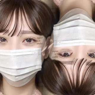 マツエク・マツパ ViSEO Nanaのマツエク・マツパデザイン