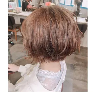 ロング カラー パーマ 韓国ヘア/レイヤー/ 暖色カラー/ Aiのヘアスタイル