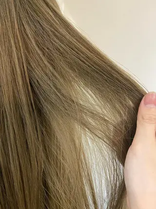 ロング カラー 南浦和/透明感カラー 美髪矯正💎momoのヘアスタイル